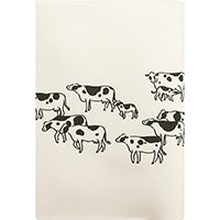 #エルコミューン ブックカバー アララ　ブックカバー  cows ALA-504