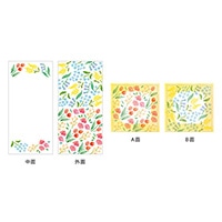 #エルコミューン レター ジョワイユ･ミニレターセット  flower LTS-109