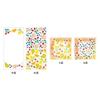 #エルコミューン レター ジョワイユ･ミニレターセット  fruits LTS-111