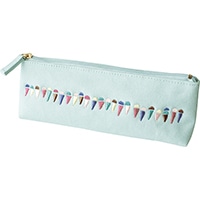#エルコミューン 収納用品 キャンバスペンケース  Ice cream CPC-031