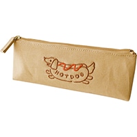 #エルコミューン 収納用品 キャンバスペンケース  Hot dog CPC-032