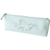 #エルコミューン 収納用品 キャンバスペンケース  Bird CPC-033