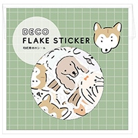 #エルコミューン シール デコフレークシール  Doggy FLS-008