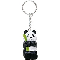 #エルコミューン 身辺雑貨 ウッドキーリング  Panda KC-25