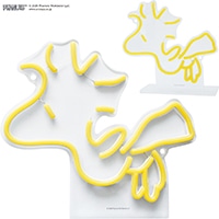 #エルコミューン(国内販売のみ） 生活雑貨 ピーナッツネオンライト  ウッドストック PNT-003