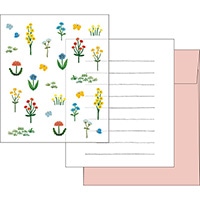 #エルコミューン レター ハッテ レターセット  Flower LTS-122
