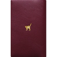 #エルコミューン 読書関連小物 ワンポイントブックカバー  新書サイズ Cat PBC-029