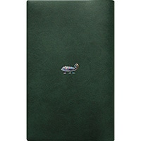 #エルコミューン 読書関連小物 ワンポイントブックカバー  新書サイズ Chameleon PBC-031