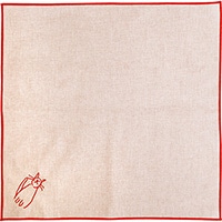 #エルコミューン ランチ関連小物 ドゥードゥル･ランチクロス  Cat LNC-1701