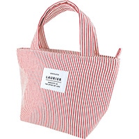 #エルコミューン 身辺雑貨 リーフレッツ･保冷ランチトートＭ  Red CLB-431