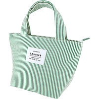 #エルコミューン 身辺雑貨 リーフレッツ･保冷ランチトートＭ  Green CLB-433