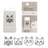 #エルコミューン 印章用品 デコループスタンプ  Kitty STP-010