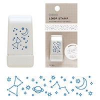 #エルコミューン 印章用品 デコループスタンプ  Star STP-012