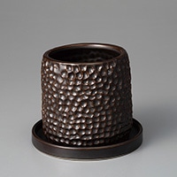 #エルコミューン 生活雑貨 Rooted･BumpsGlazing  Black TRRT-017