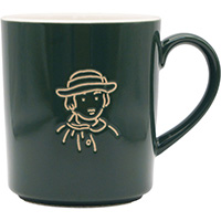 #エルコミューン キッチン雑貨 文豪マグ 340ml Chuya 5A-CE-111