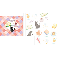 #エルコミューン メモ帳 ジョワイユ･メモパッド  キッサ JYX-017