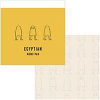 #エルコミューン メモ帳 エジプシャンメモパッド  medjed EGP-031