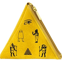 #エルコミューン 身辺雑貨 エジプシャンポーチ ★ Mustard EGP-071