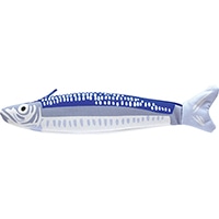 #エルコミューン 収納用品 OSAKANACASE  NavyxSky FC-38