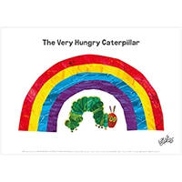 #エルコミューン(国内販売のみ） インテリア用品 エリックカール･ポスター B4 Rainbow ECL-014