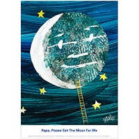 #エルコミューン(国内販売のみ） インテリア用品 エリックカール･ポスター B4 Moon ECL-018