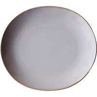 #エルコミューン キッチン雑貨 ナギ･オーバルプレート 21cm ベージュ 5A-CE-123