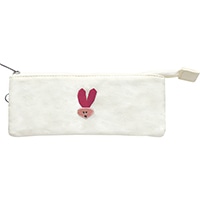 #エルコミューン 収納用品 トリプルポケットペンケース  ラディッシュバニー TPC-105