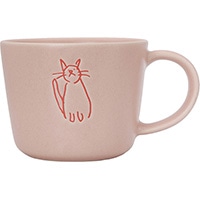 #エルコミューン キッチン雑貨 ドゥードゥル･マグカップ 300ml キャット 5A-CE-128