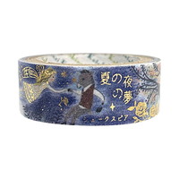 #シール堂 マスキングテープ 文学を歩く･シェークスピア  夏の夜の夢 ks-dt-10294