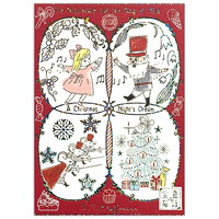 #シール堂 カード きらぴかポストカード  くるみ割り人形 ks-pc-30009