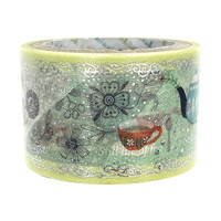 #シール堂 マスキングテープ きらぴかマスキングテープ Afternoon Tea ks-dt-50027