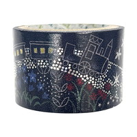 #シール堂 マスキングテープ きらぴかマスキングテープ 銀河鉄道の夜2 ks-dt-50028