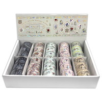 #シール堂 マスキングテープ きらぴかマスキングテープ ★ 什器セット ks-st-60075