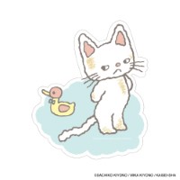 #日本出版販売(国内販売のみ） カード eHONTOMO･ダイカットポストカード ノンタン  あわぷくぷくぷぷぷう IP465728