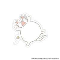 #日本出版販売(国内販売のみ） シール eHONTOMO･ダイカットステッカー ノンタン  ほわほわほわわ IP466008