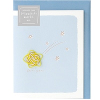 #ラボクリップ レター 水引ワークス･メッセージカード 定型送付可能 ホシ MWMC03-HS