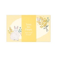 #ラボクリップ レター スーレフルール･ミニカード 8枚入 イエロー A26-SFMC-YE