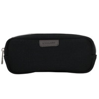 #ラボクリップ OA関連小物 ラリュール･スリムケーブルポーチ メッシュポケット付 スモーキーブラック A26-LLCP-BK