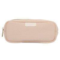 #ラボクリップ OA関連小物 ラリュール･スリムケーブルポーチ メッシュポケット付 ピンクベージュ A26-LLCP-PK