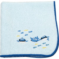 #ラボクリップ 身辺雑貨 トリオ水族館･タオルハンカチ  ジンベイザメ B26-TRTH-JZ