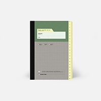 #クオバディス・ジャパン(国内販売のみ） ノート ノートブックADMIN A5･SQUARED  ptnba5-102-ti