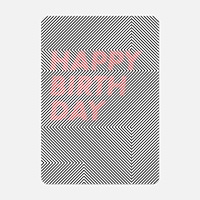 #クオバディス・ジャパン(国内販売のみ） カード グリーティンクカードHBCin?tique A6 グレー ptcara6s-006-ti