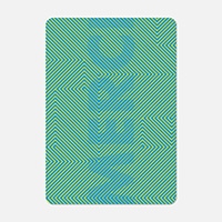 #クオバディス・ジャパン(国内販売のみ） カード グリーティンクカードMerciCin?tique A6 グリーン ptcara6s-008-ti