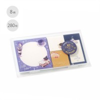 #ビージーエム メモ帳 MEMONO 8design･280Sheet 喫茶アラモードマジック BE-B009
