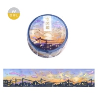 #ビージーエム マスキングテープ 空図鑑･vol.2  夕陽 BM-SDWG008