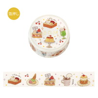 #ビージーエム マスキングテープ 箔押しマスキングテープ･ライフ  喫茶time BM-LGCA155