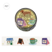 #ビージーエム クラフト用品 箔押しクリアテープ･ライフ  リトルデイズ BM-CDG018