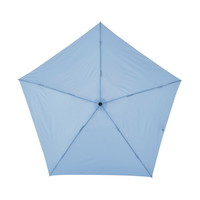 #アンベル 折りたたみ雨傘 pentagon LARGE  親骨サイズ54cm IceBlue A2720