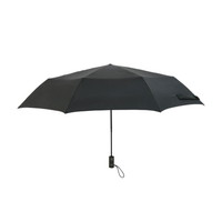 #アンベル 自動開閉折りたたみ雨傘 VERYKAL8 親骨サイズ58cm Black A2735