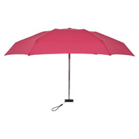 #アンベル 折りたたみ傘 FLATLITE Travel  親骨サイズ50cm CherryPink A2753